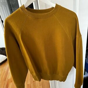 Mustard Everlane Crewneck Size Small